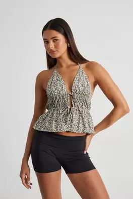 Bronte Tie Front Halter