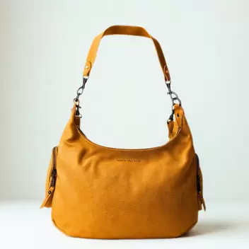 Wild Alice mustard SHOULDER bag with side pockets