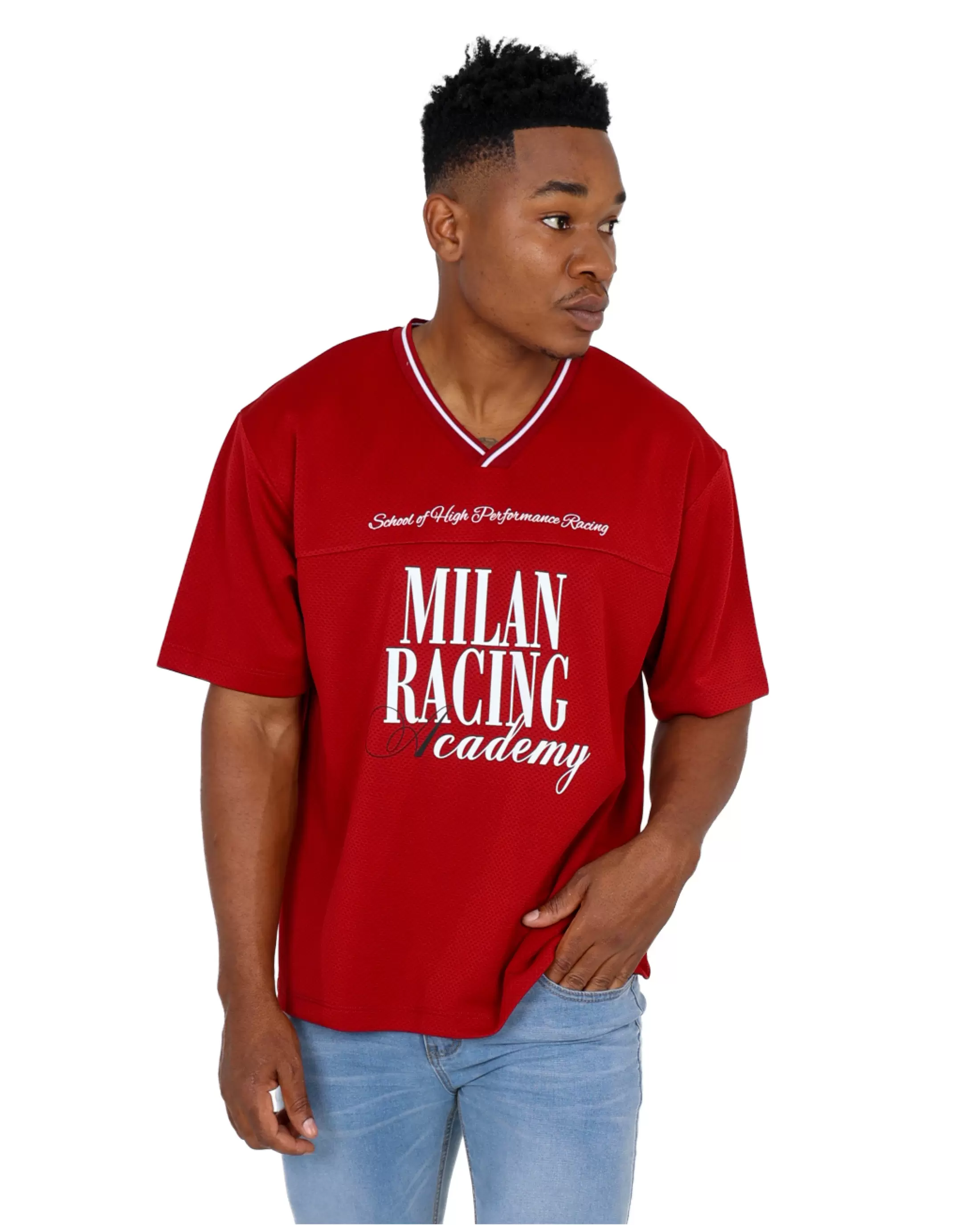 Milan Racing Short Sleeve Baseball T-Shirt