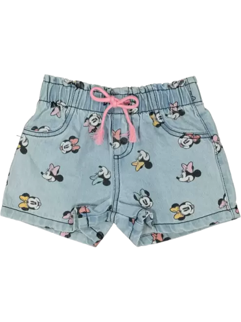 Blue Minnie Mouse Shorts