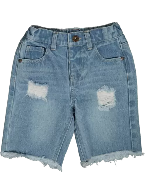 Blue Denim Shorts
