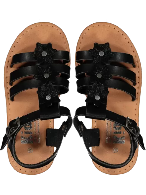 Black Strappy Sandals