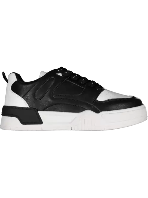 Black And White Low Top Sneakers