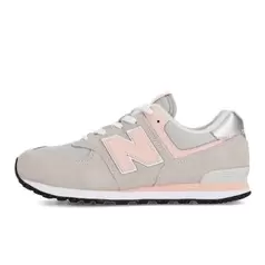 New Balance 574 Sneaker Youth Grey/Pink