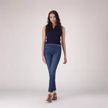 Levi's® Women's 721 High-Rise Skinny Jeans - Med Indigo - Worn In