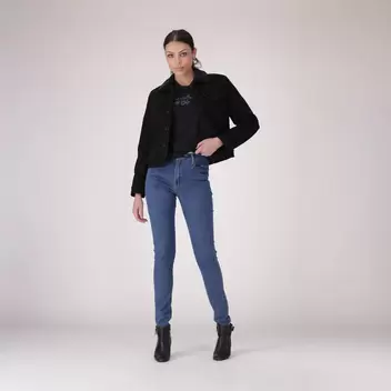 Levi’s® Women's 721 High-Rise Skinny Jeans - Med Indigo - Flat Finish