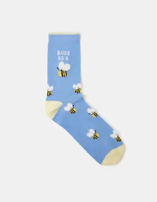 Bee Print Sock