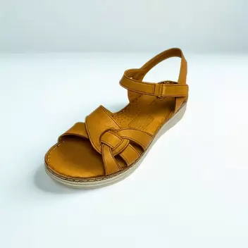Gia coconut INTERTWINED flatform sandal