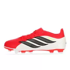 Adidas Performance Predator Club Fold-Over Tongue FG/MG Soccer Boots Mens Lucid Red/Black/White