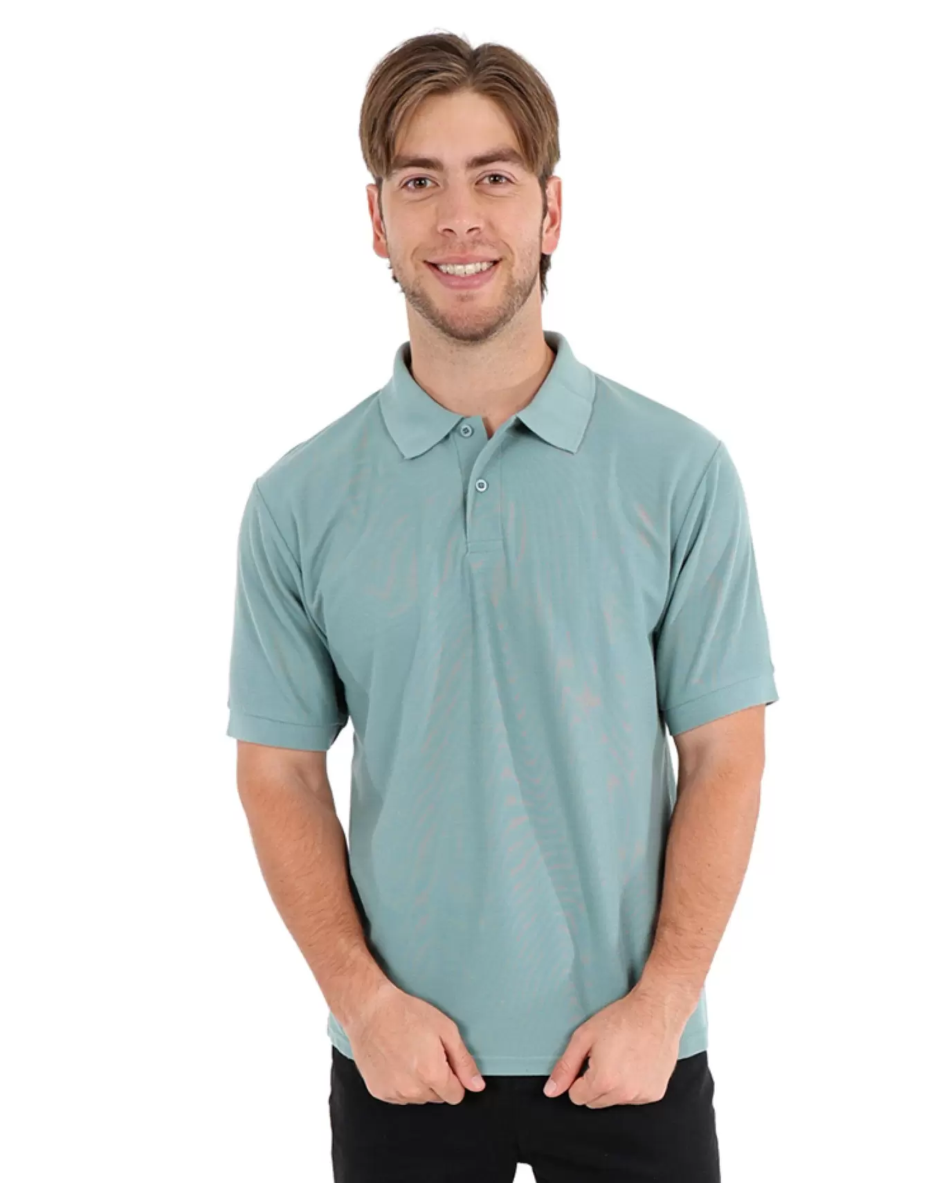Pique Mint Short Sleeve Golfer