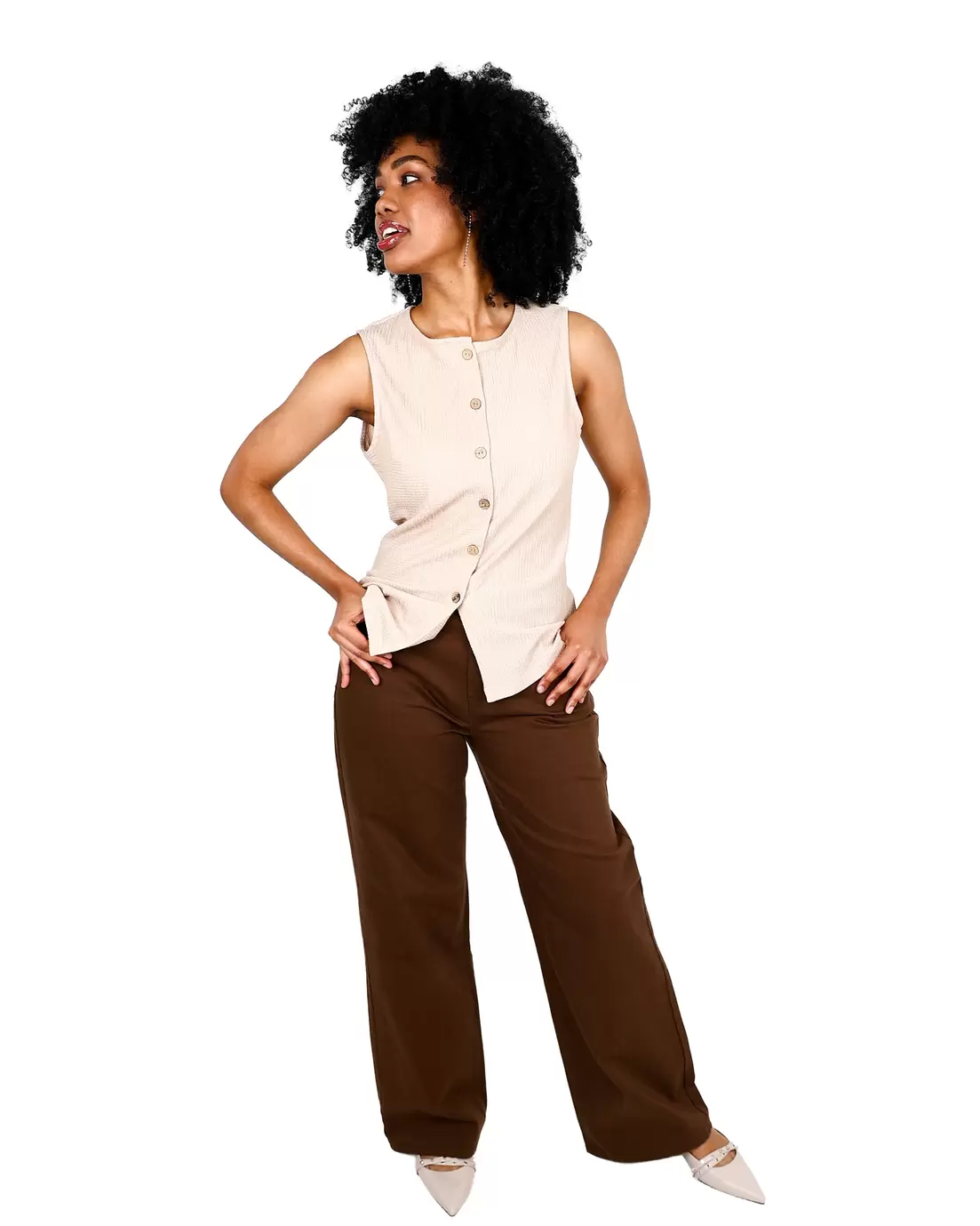 5 Pocket Chocolate Denim Jeans