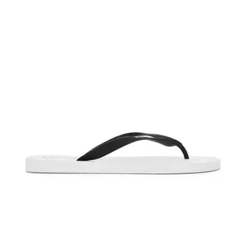 4121 Flip Flops - White/Black                            4121 Flip Flops - White/Black