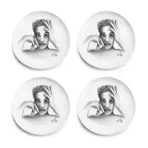 DINNER PLATE SET OF 4in vogue