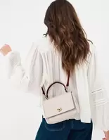 Double Heart Crossbody Handbag