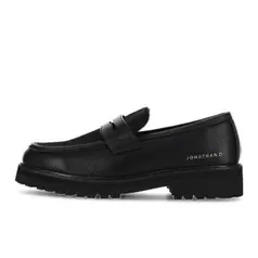 Jonathan D JPennymoc Genuine Leather & Pony Hair Mens Shoes Black