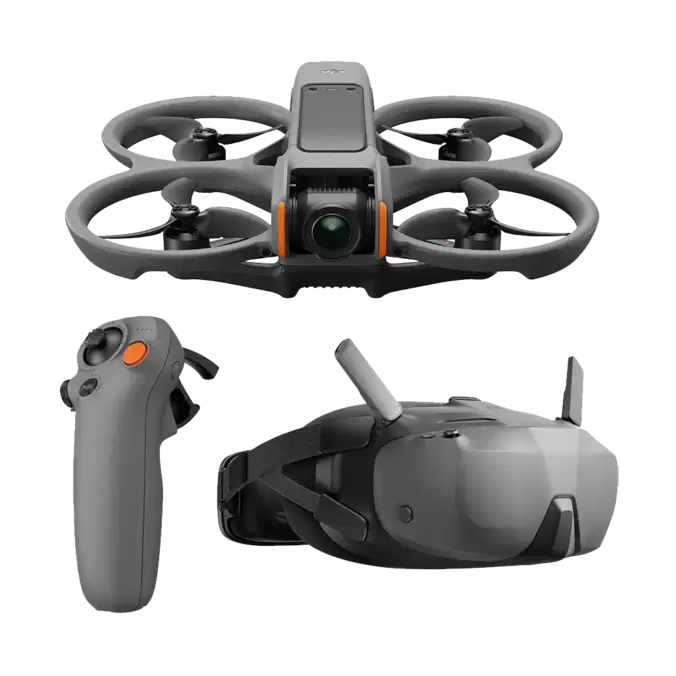 Avata 2 FPV Drone with Goggles N3 and 1-Battery Fly More Combo