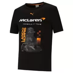 Puma Mclaren Racing Norris T-shirt Mens Black