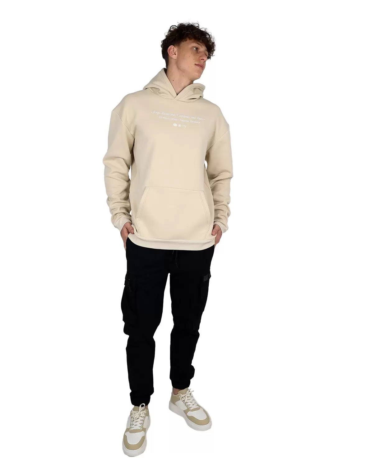 Black Ripstop Stretch Cargo Jogger