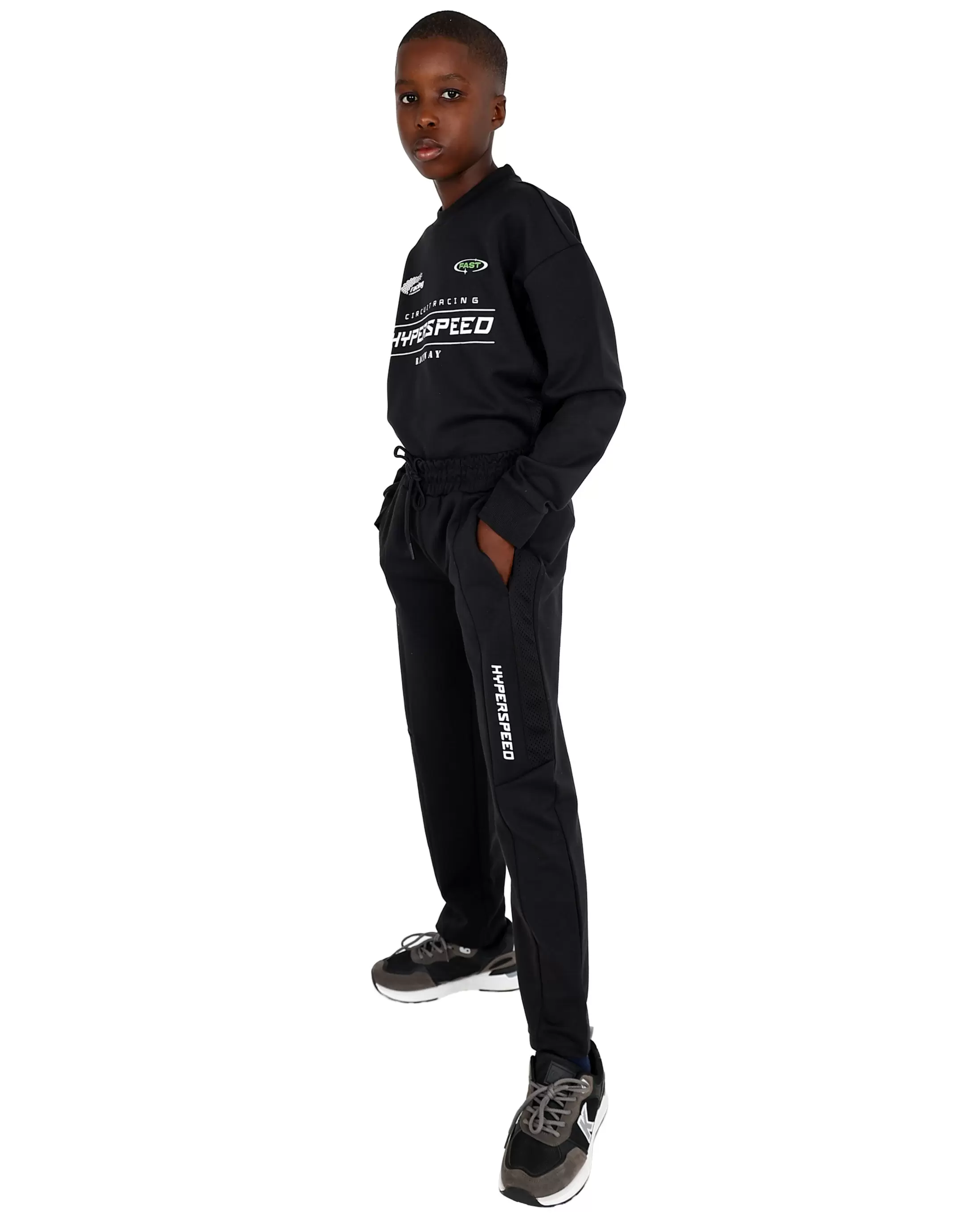 Hyperspeed Graphic Print Joggers