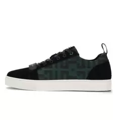 Rossimoda Antonio Alta Lo Shoes Mens Black/Green