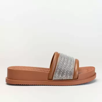 Sandal with Diamante Band