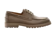 Tosoni Tumbled Leather Chunky Boat Shoe