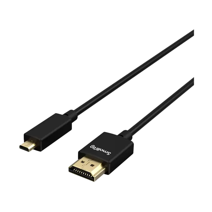 Ultra-Slim 4K Micro-HDMI to HDMI Data Cable (55cm)