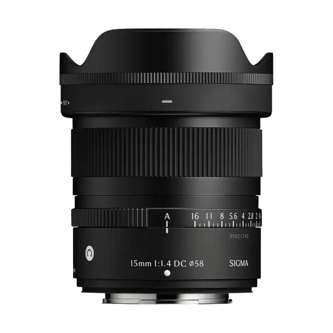 15mm f/1.4 DC Contemporary Lens for Fujifilm X