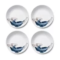 CEREAL / SOUP BOWL SET OF 4 - graceful