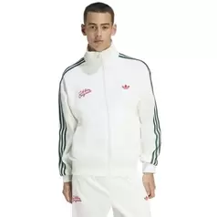 Adidas Originals Firebird Roses Track Top Mens White/Green