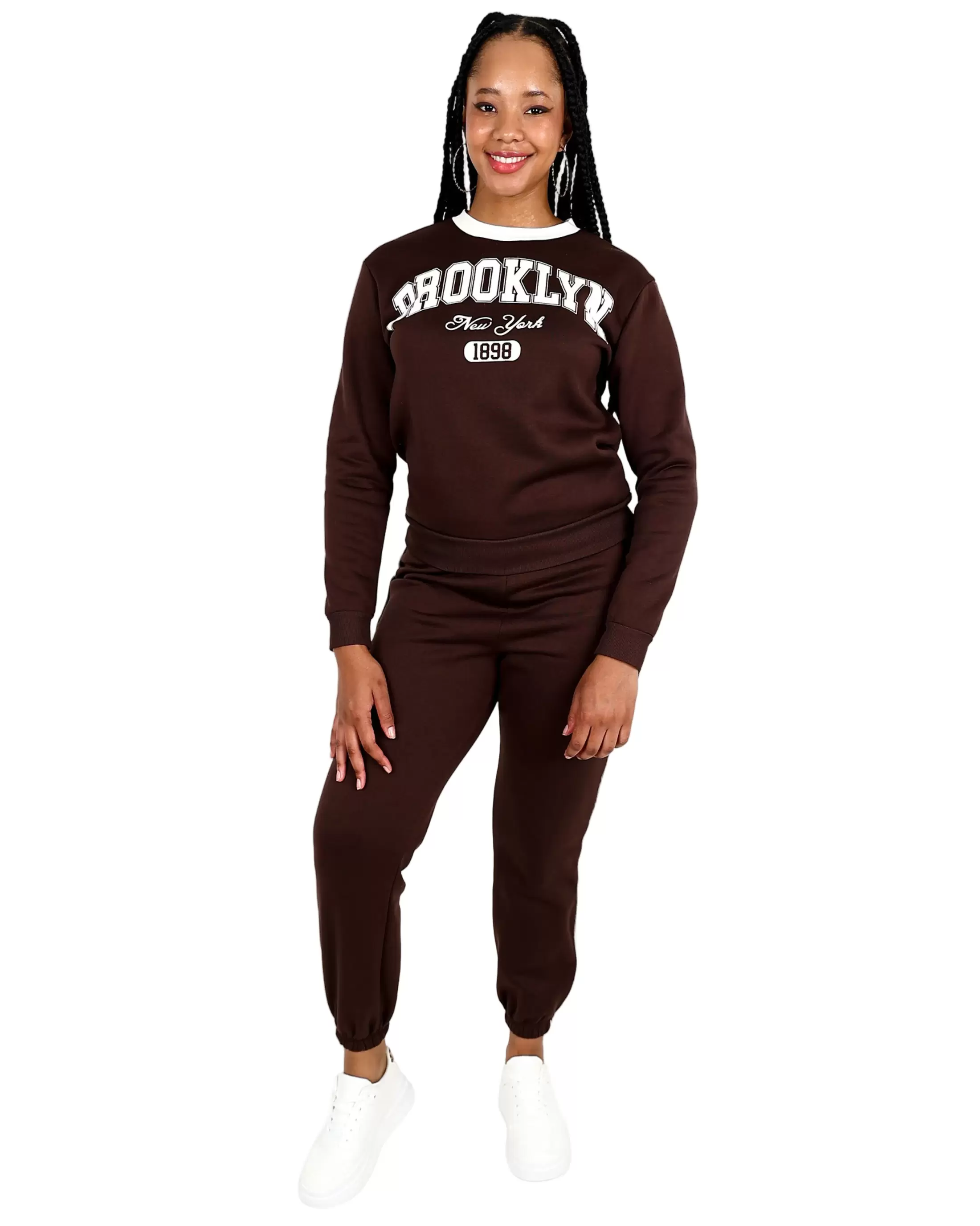 Chocolate Brooklyn Fleece Joggers