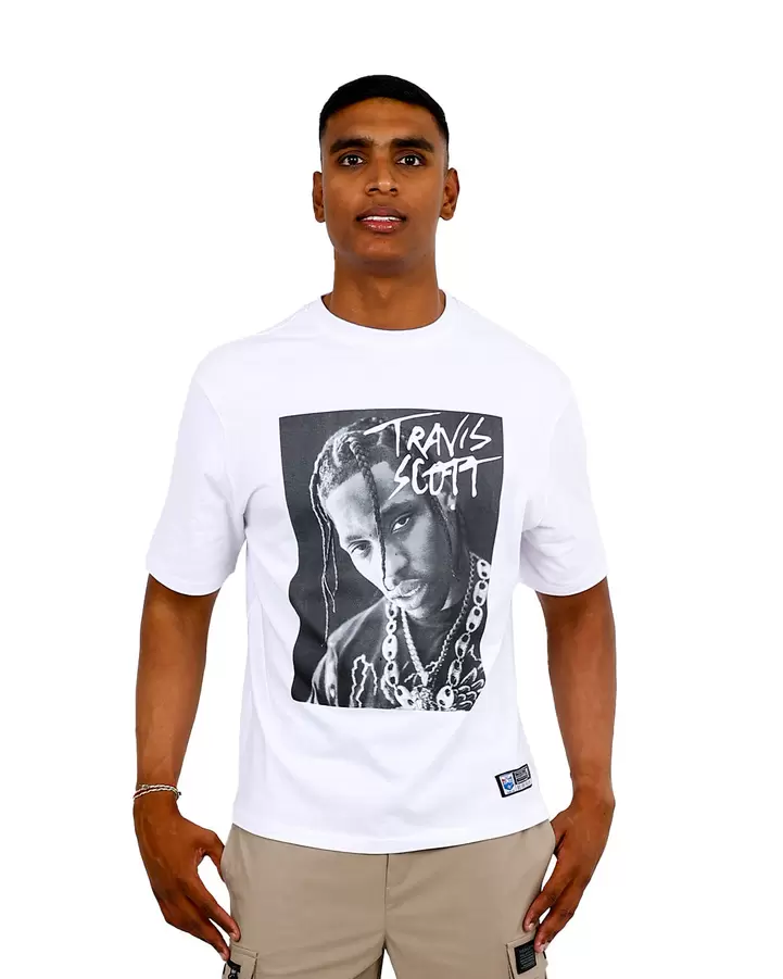 Pro Star Travis Scott White T-Shirt