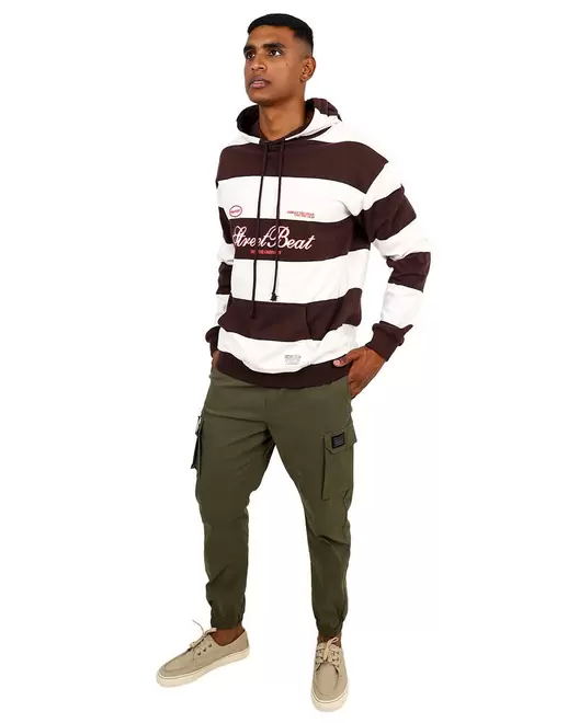 Olive Zipper Cargo Jogger