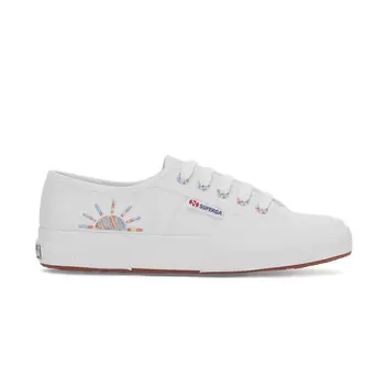 2750 Embroidered Sunshine - White Multi                            2750 Embroidered Sunshine - White Multi