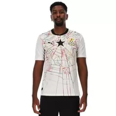 Puma Ghana 26 Home Jersey Mens White/Red