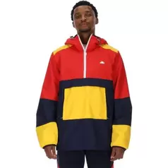 Ellesse Baseline Striped Jacket Mens Dress Blue/Yellow