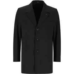 Polo Custom Fit Coat Mens Ink Blue