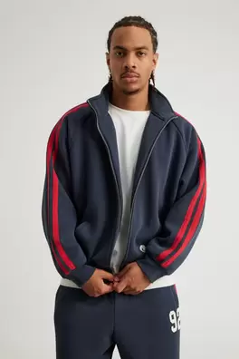 Open Gallery Funnel Neck Zip Through