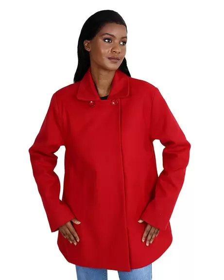 Red Swing Cruise Melton Jacket