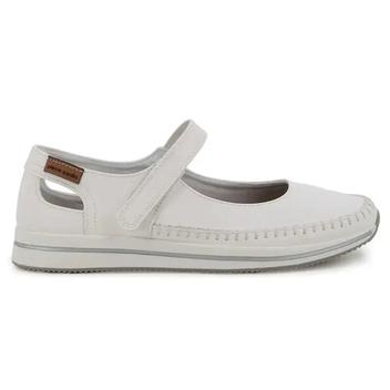 Pierre Cardin Josephine 23 Velcro Strap Shoe - White