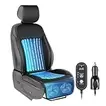 Paffenery 2026 Upgraded Cooling Car Seat Cover Front Seat, 12V-24V Ventilated Cooling Car Seat Cushion, Cooled Seat Cover for Car SUV Truck Universal Fit, Classic Black