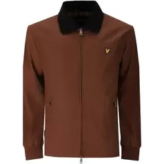 Lyle & Scott Western Detailed Harrington Jacket Mens Choc