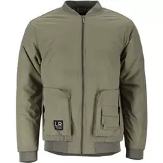 London Republic Utility Bomber Jacket Mens Olive