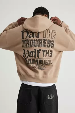 Half Half Hoodie