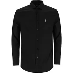 Polo Christian Shirt Mens Midnight Black