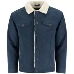 Muratti Sherpa Collar Jacket Mens Blue