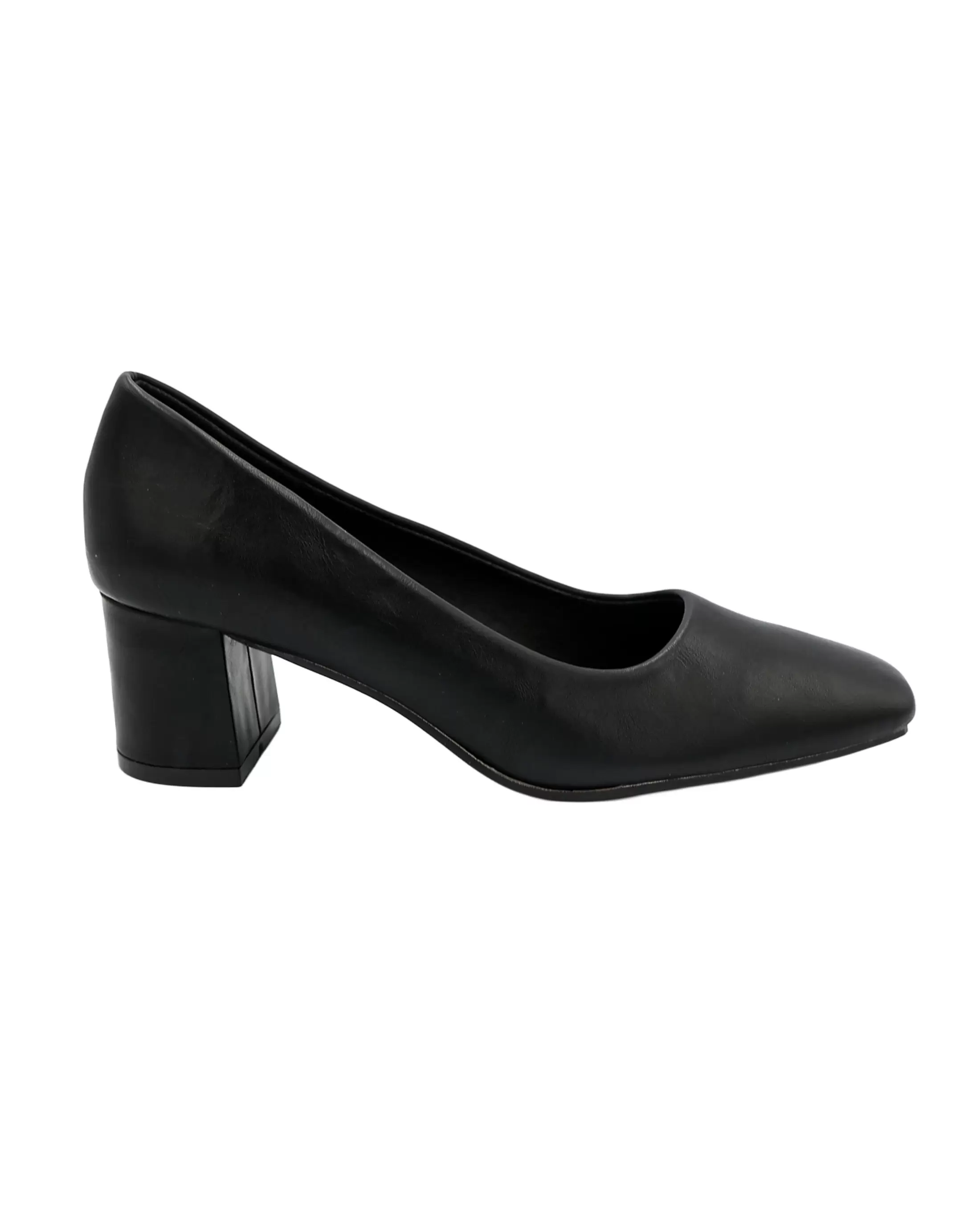 Black Classic Court Shoe