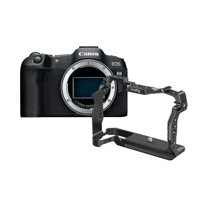 EOS R8 Mirrorless Camera Body + Free Extra Canon LP-E17 Battery (Valued at R1 575) and Free SmallRig Cage 4212 (Valued at R1,680)