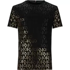 Rossimoda Alexi T-Shirt Mens Black/Gold