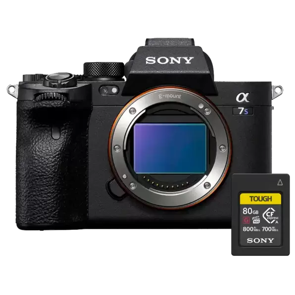 Alpha a7S III Mirrorless Digital Camera with FREE Sony 80GB CFexpress Type A TOUGH Memory Card (Valued at R6,590)